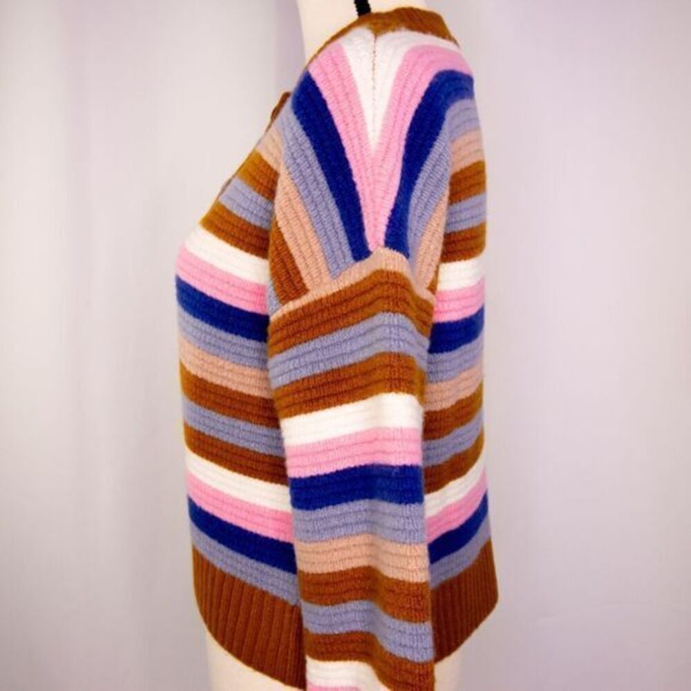 NEW Madewell‎ Striped Springview Cardigan Sweater. Size XS - Picture 7 of 16